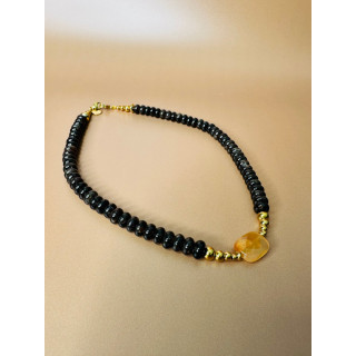 Collier ROSE - Grenat