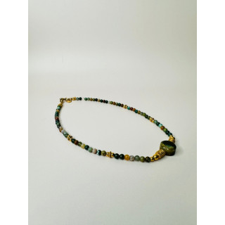 Collier AGATHE - Agate Indienne