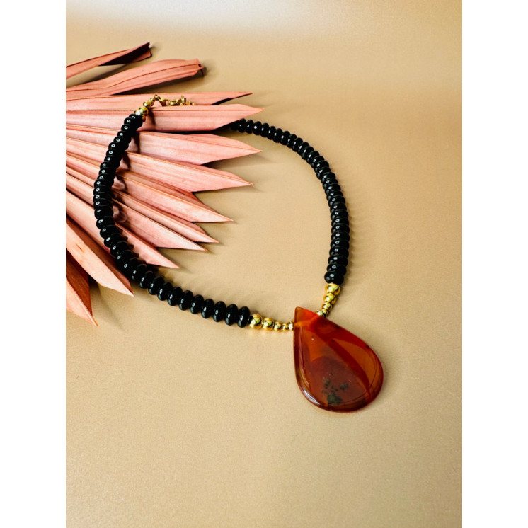 Collier LOU - Anyx Noire